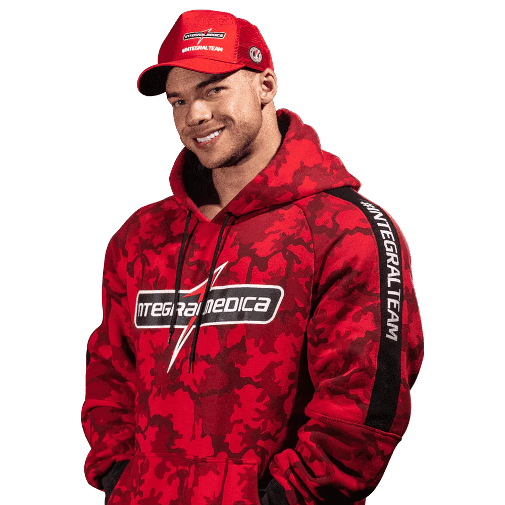 Hoodie Integralmedica Red Camouflage - Integralmedica