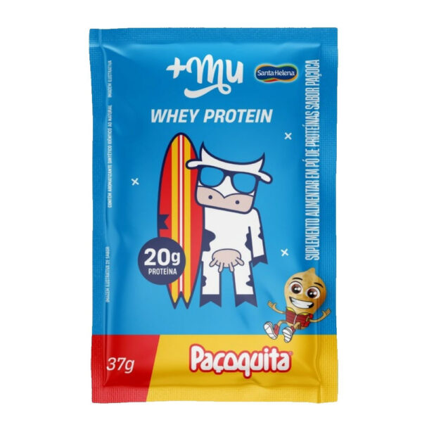 Whey Protein Concentrado +Mu Paçoquita 37g