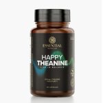 Suplemento Alimentar Happy Theanine Essential Nutrition 60 cápsulas