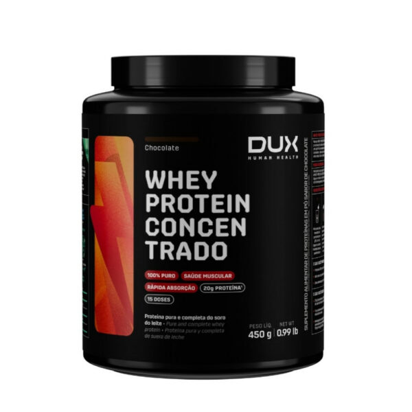 Whey Protein Concentrado Dux Human Health Chocolate 450g
