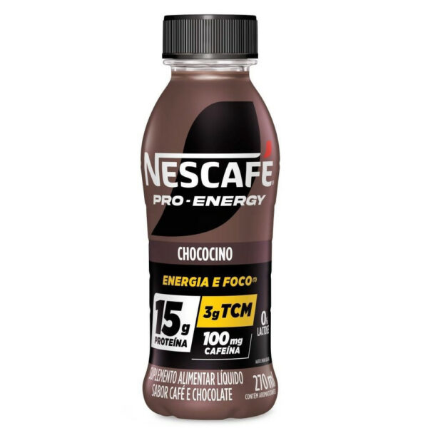 Suplemento Alimentar Nescafé Pro-Energy Chococino 15g Proteína – 270ml