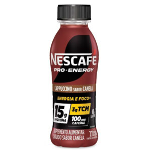 Suplemento Alimentar Nescafé Pro-Energy Capuccino Canela 15g Proteína 270ml