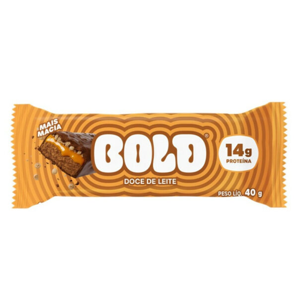 Barra de Proteínas Bold Sabor Doce de Leite 40g