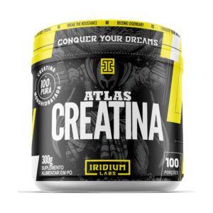 Atlas Creatina Monohidratada Iridium Labs 300g