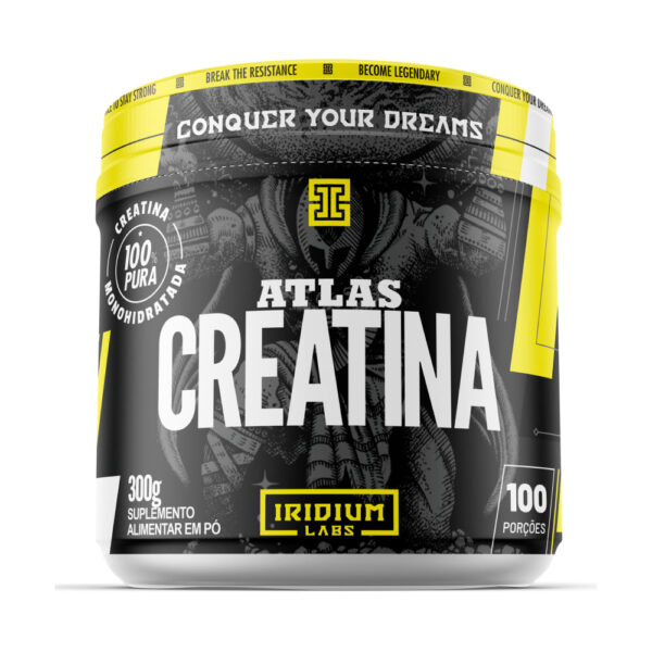 Atlas Creatina Monohidratada Iridium Labs 300g