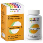Suplemento Alimentar Vitamine-se Cúrcurma + Vita C 60 cápsulas