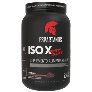 ISO X Protein 100% Pure Isolate 1800G – Espartanos – Sabor: Chocolate