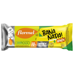 Bananada de Proteína Flormel Pro Whey Protein com 10% de Proteína Zero Açúcar 22g
