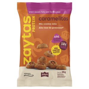 Snack Assado Zaytas Protein Caramelitas 35g