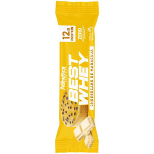 Barra de Proteína Atlhetica Nutrition Best Whey Sabor Cheesecake de Maracujá 49g