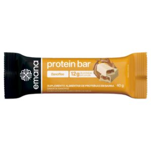Suplemento Alimentar Emana Protein Bar Sabor Banoffe 40g