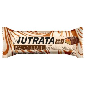 Barra de Proteina Nutrata Bacio di Latte Caramello Salgado 45g