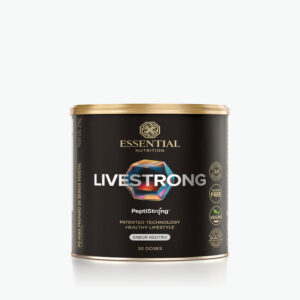 Pó para Preparo de Bebida Essential Nutrition Livestrong Sabor Neutro 276g