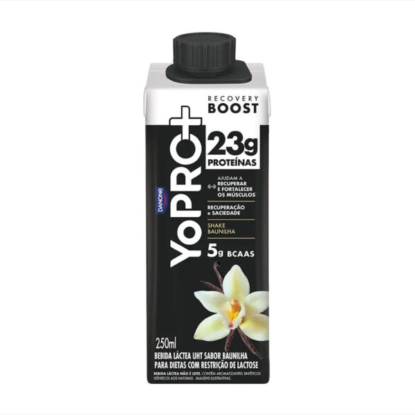 Bebida Láctea UHT Yopro+ Recovery Boost 23g Proteínas Baunilha 250ml