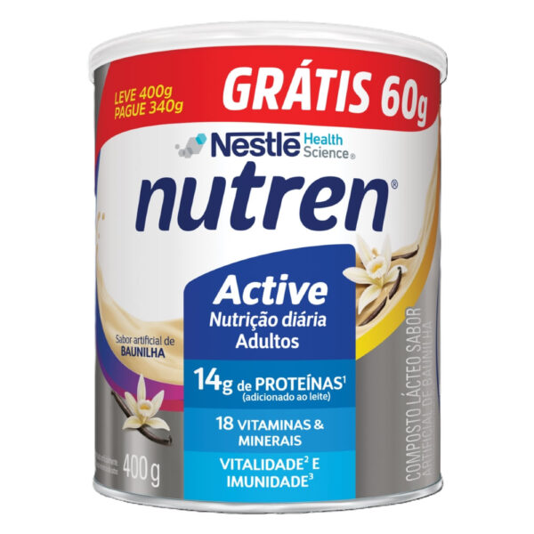 Nutren Active Sabor baunilha 400g