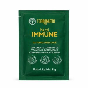 Nutri Immune Vit C e Cúrcuma Terranutri Pure 5g