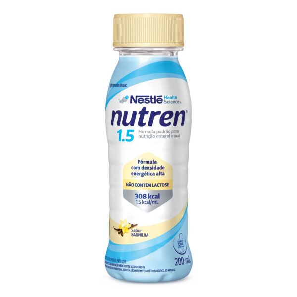 Nutrição Enteral e Oral Nutren 1.5 Baunilha 200ml