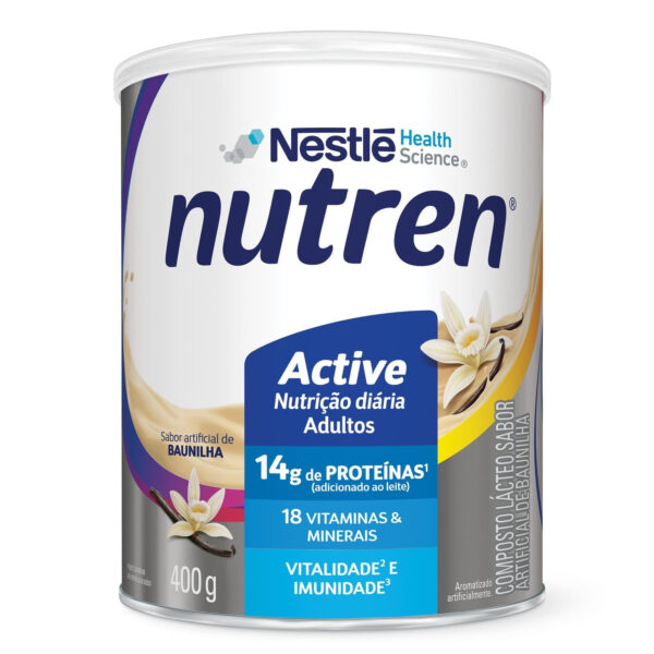 Complemento Alimentar Nutren Active Baunilha 400g
