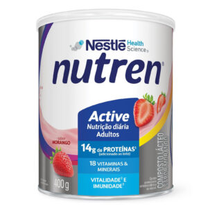 Complemento Alimentar Nutren Active Morango 400g