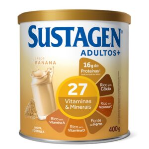 Complemento Alimentar Sustagen Nutrição e Energia Sabor Banana 400g