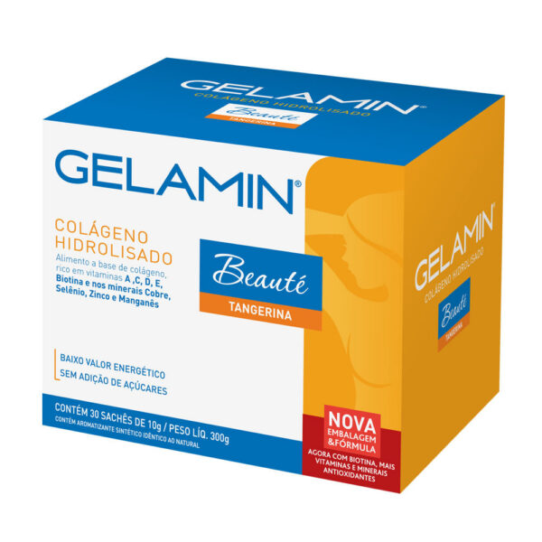 Gelamin Viver Bem Tangerina 30 Envelopes