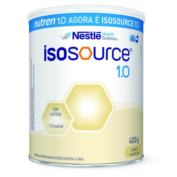 Nutrição Enteral Isosource 1.0 Baunilha 400g