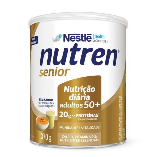 Suplemento Alimentar Nutren Senior Sem Sabor 370g