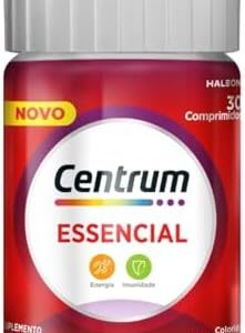 Centrum Essencial Multivitamínico Diário, com Complexo B, Vitamina D, e Magnesio, 30 Comprimidos