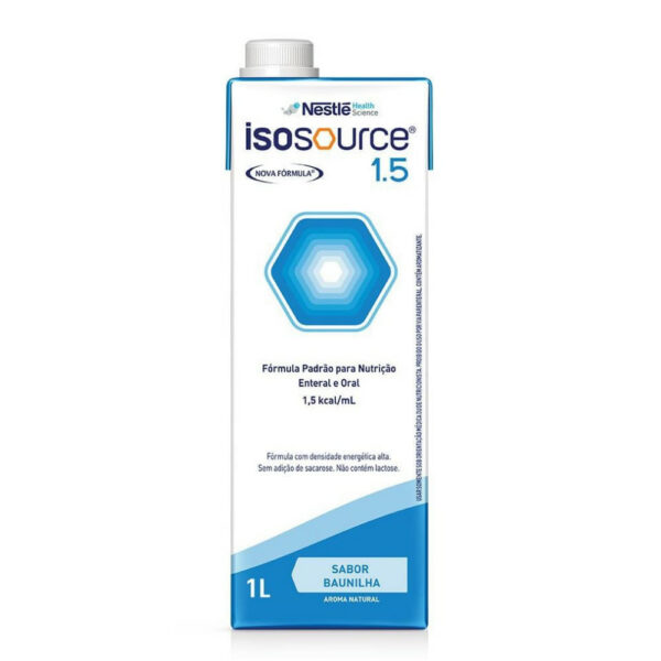 Nutrição Enteral ISOSOURCE 1.5 Baunilha 1L
