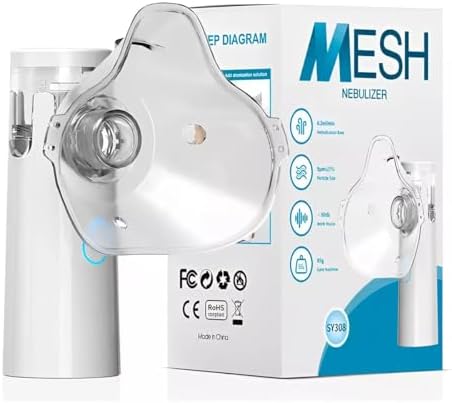 Nebulizador Portátil Inalador Silencioso Sem Fio Infantil e Adulto Ultrassônico – MESH