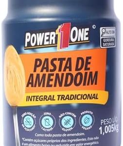 Pasta de Amendoim Integral – 1000g – Power One, Power One