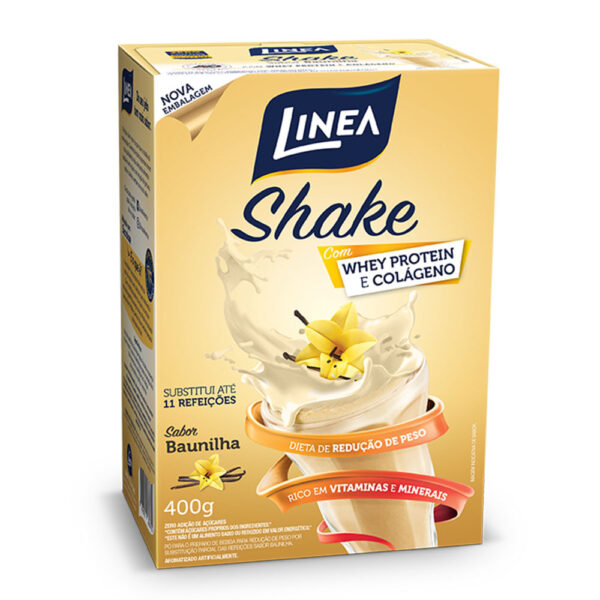 Shake Linea Premium Sabor Baunilha 400g