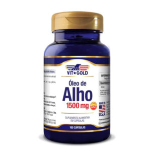 Óleo de Alho 1500mg Vitgold 100 Cápsulas
