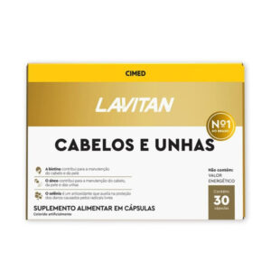 Multivitamínico Lavitan Cabelos E Unhas 30 Cápsulas