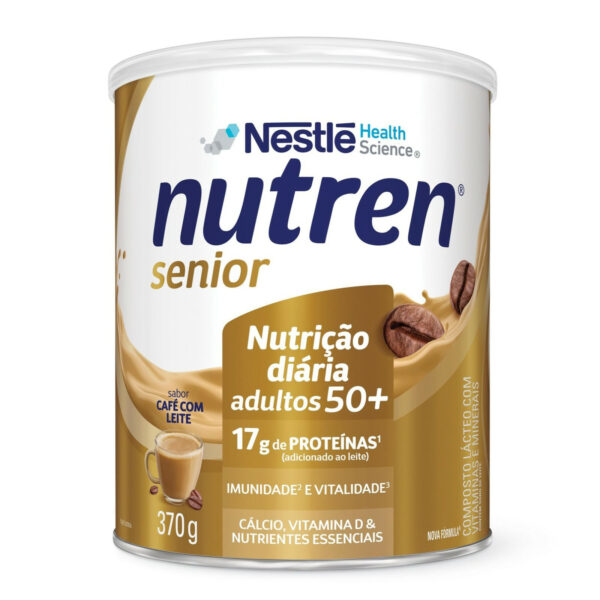 Complemento Alimentar Nutren Senior Café com Leite 370g