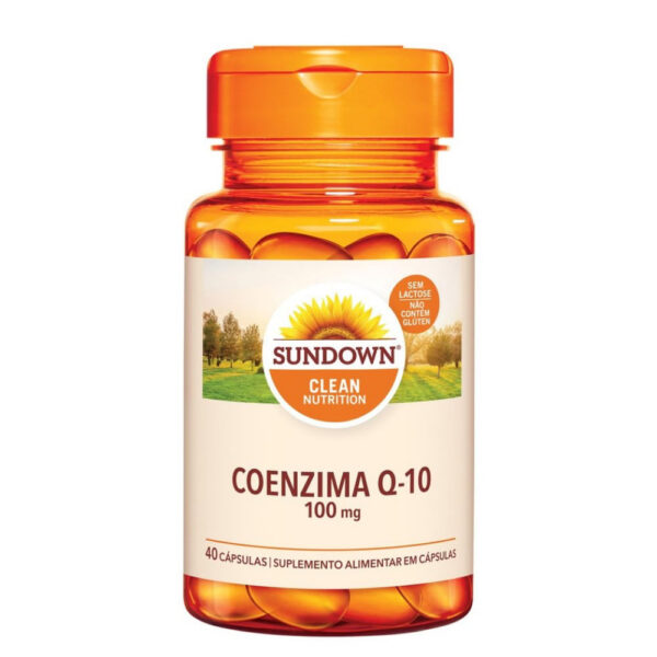 Suplemento Alimentar Sundown CoQ-10 100mg 40 Cápsulas