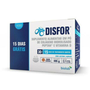 Disfor Biolab Sabor Laranja 45 Sachês de 11g Cada