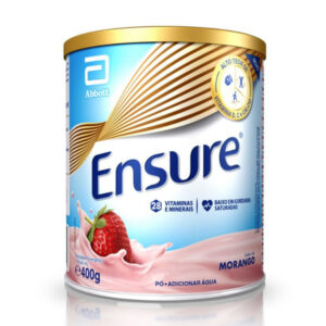 Suplemento Nutricional Ensure Sabor Morango 400g