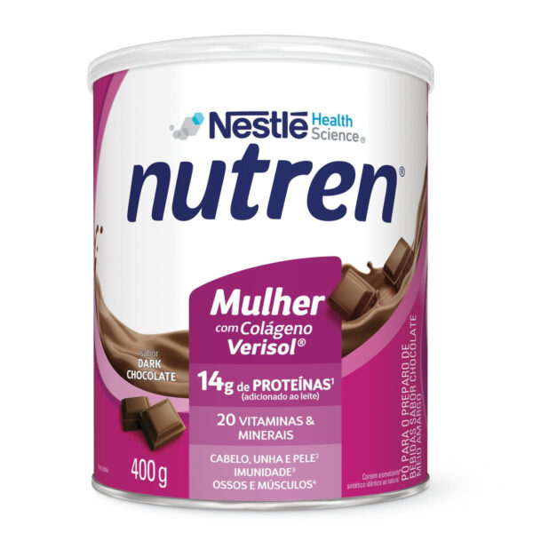 Complemento Alimentar Nutren Mulher Dark Chocolate 400g