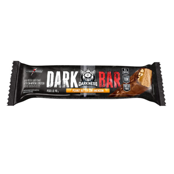 Darkess Dark Bar Amendoim 90G