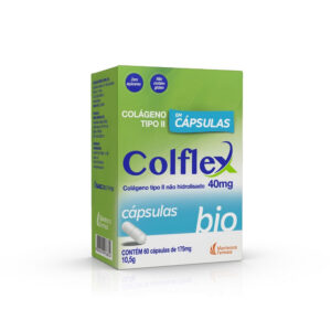 Colágeno Colflex Bio Tipo II Não Hidrolisado 60 Cápsulas