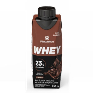 Bebida Láctea Piracanjuba Whey Zero Lactose Cacau 23g – 250ml