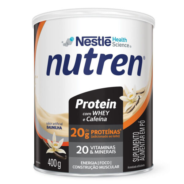 Suplemento Alimentar Nutren Protein Baunilha pó 400g