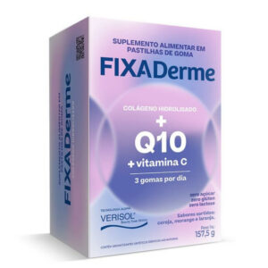 Colágeno Hidrolisado Fixa Derme Gomas Mastigáveis 157,5g
