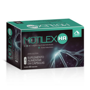 Suplemento Alimentar Apsen Motilex HA Colágeno Não Hidrolisado + Ácido Hialurônico 60 Cápsulas