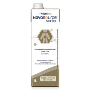 Nutrição Enteral Nestlé Novasource Senior Baunilha 1l