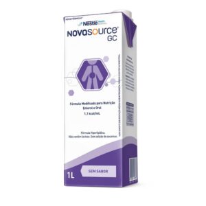 Nutrição Enteral Novasource GC Nestlé Sem Sabor 1 Litro