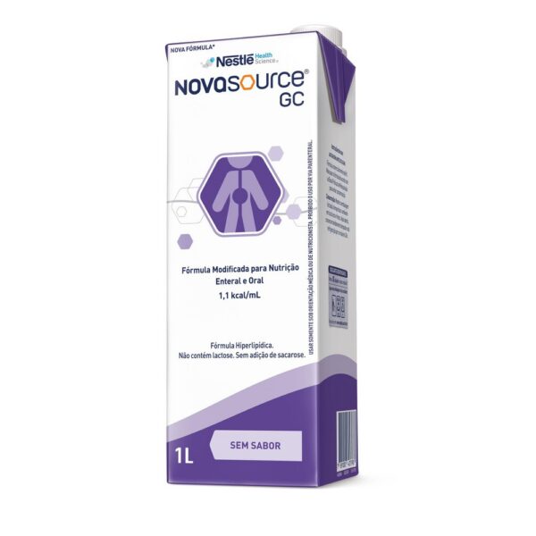 Nutrição Enteral Novasource GC Nestlé Sem Sabor 1 Litro