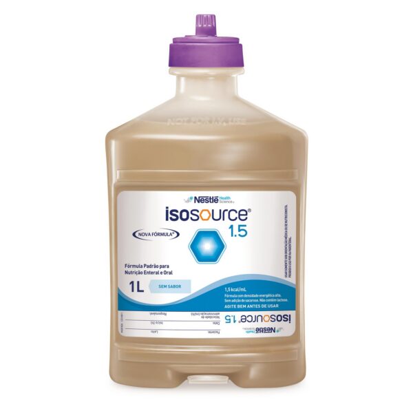 Nutrição Enteral e Oral Isosource 1.5 Sem Sabor Sistema Fechado 1l