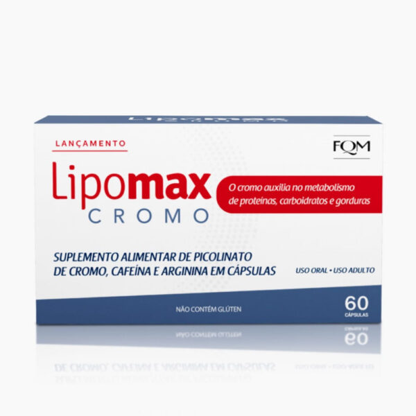 Suplemento Alimentar Lipomax Cromo 60 Cápsulas